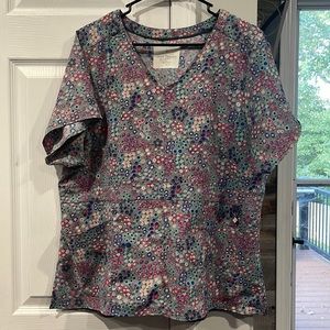 Womens scrub top